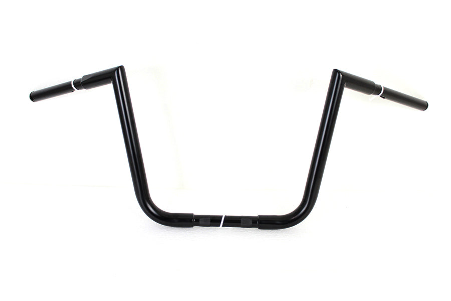 12 inch Ape Hanger Z Handlebar Black