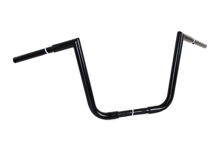 12 inch Ape Hanger Z Handlebar Black