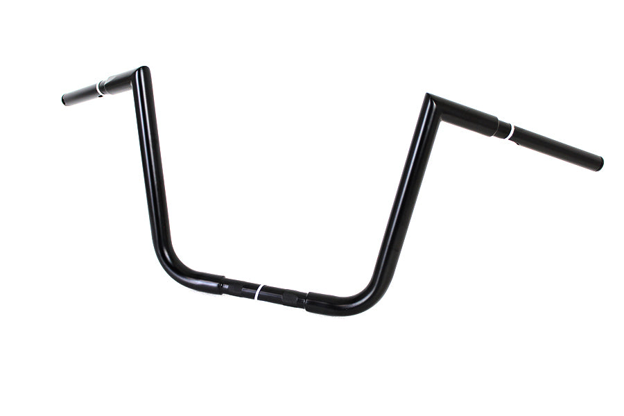 12 inch Ape Hanger Z Handlebar Black