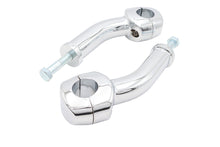Load image into Gallery viewer, 6 inch Curved Riser Kit Chrome