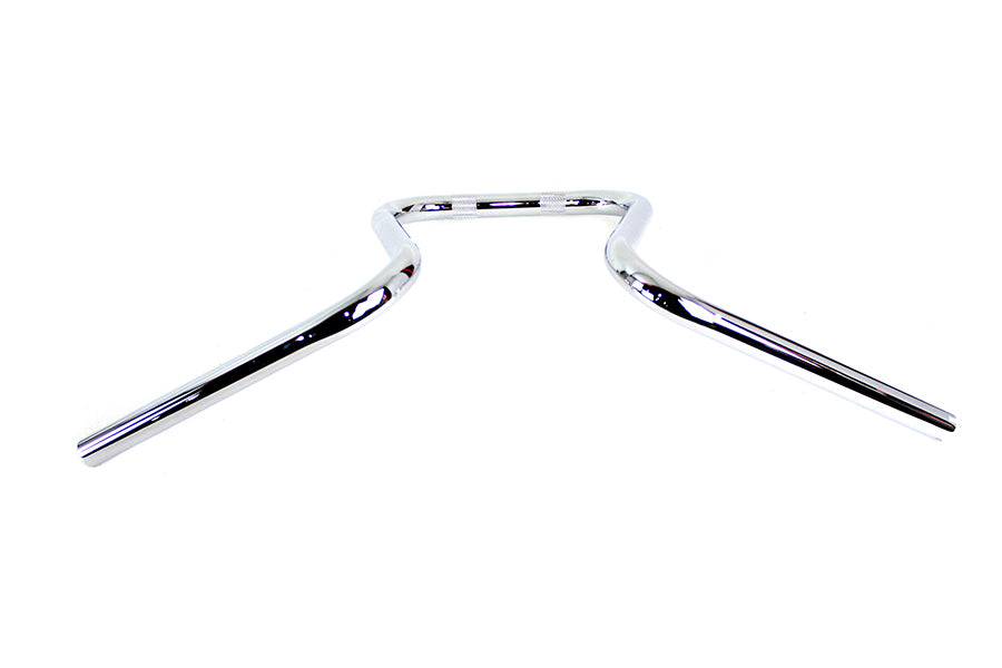 Chrome 1 inch Loopy Handlebar with Indents