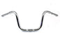 10 inch Mini Ape Hanger Handlebar with Indents Chrome