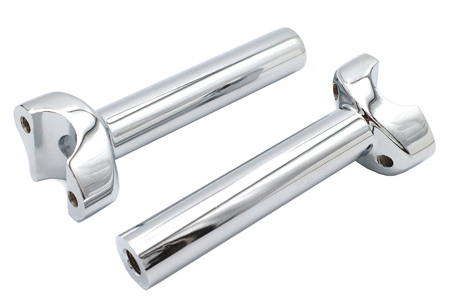Chrome 6 inch Riser Set