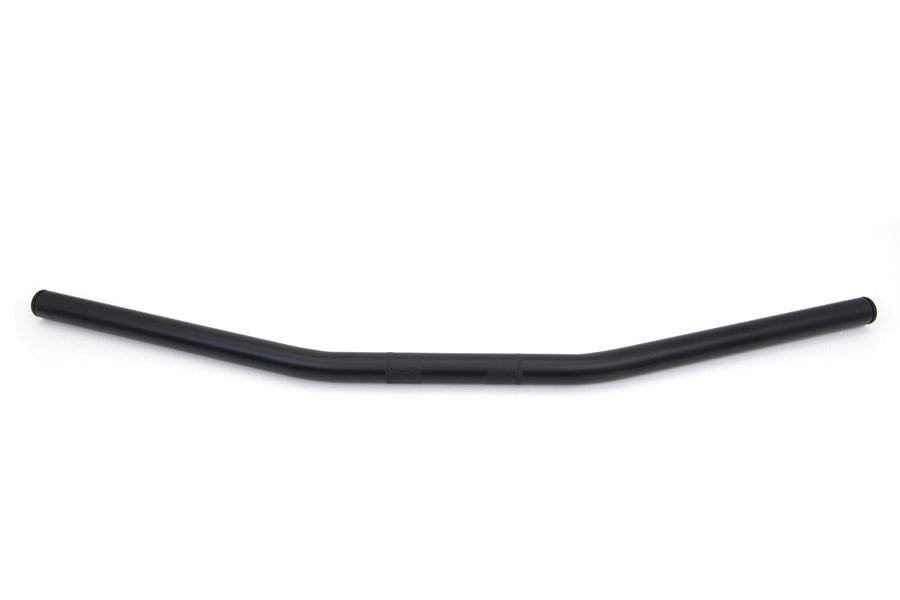 Black 1 inch Drag Handlebar without Indents