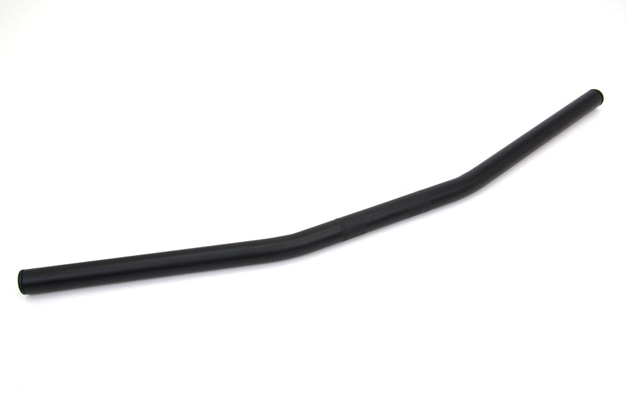 Black 1 inch Drag Handlebar without Indents
