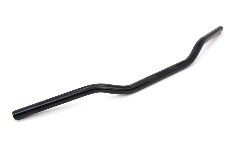 Black 3 inch Drag Handlebars without Indents