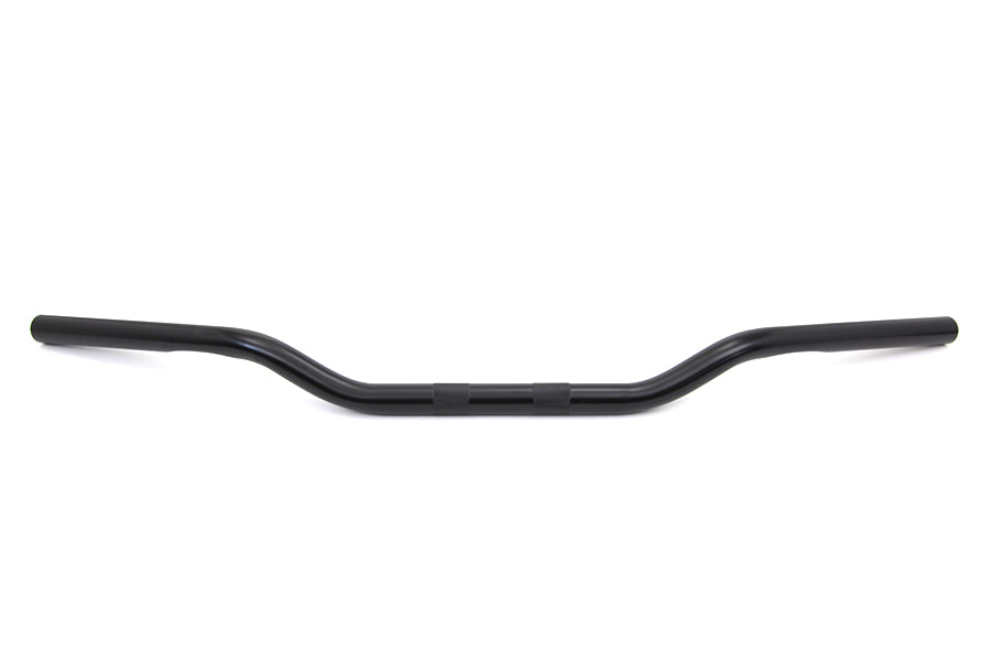 Black 2 inch Drag Handlebar with Indents