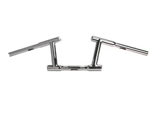 Load image into Gallery viewer, 6 inch Z-Bar Racing Handlebar with Indents Chrome