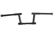 Load image into Gallery viewer, 6 inch Z-Bar Racing Handlebar with Indents Black
