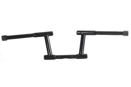 6 inch Z-Bar Racing Handlebar with Indents Black