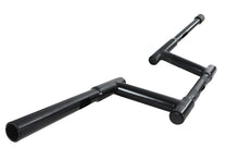 Load image into Gallery viewer, 6 inch Z-Bar Racing Handlebar with Indents Black