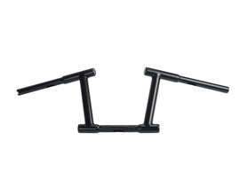8 inch Z-Bar Racing Handlebar with Indents Black