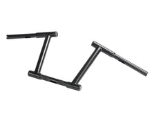 Load image into Gallery viewer, 10 inch Z-Bar Racing Handlebar with Indents Black