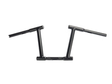 Load image into Gallery viewer, 10 inch Z-Bar Racing Handlebar with Indents Black