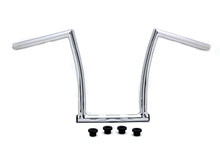 Load image into Gallery viewer, 13 inch Chrome ChiZeled Z-Bar Handlebar with Indents