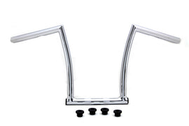 13 inch Chrome ChiZeled Z-Bar Handlebar with Indents