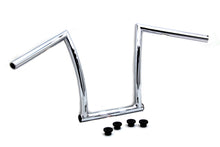 Load image into Gallery viewer, 13 inch Chrome ChiZeled Z-Bar Handlebar with Indents