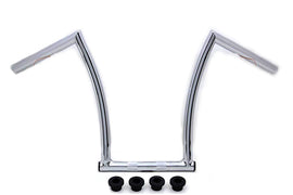 15 inch Chrome ChiZeled Z-Bar Handlebar with Indents