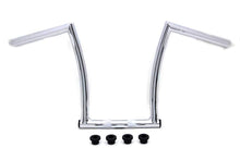 Load image into Gallery viewer, 17 inch Chrome ChiZeled Z-Bar Handlebar with Indents