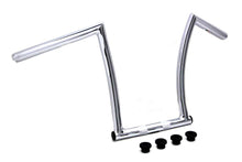 Load image into Gallery viewer, 17 inch Chrome ChiZeled Z-Bar Handlebar with Indents