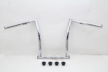 Load image into Gallery viewer, 17 inch Chrome ChiZeled Z-Bar Handlebar with Indents