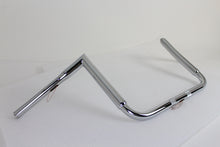 Load image into Gallery viewer, 12 inch Chrome ChiZeled Z-Bar Handlebar without Indents