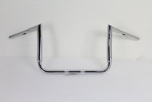 Load image into Gallery viewer, 12 inch Chrome ChiZeled Z-Bar Handlebar without Indents