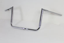 Load image into Gallery viewer, 12 inch Chrome ChiZeled Z-Bar Handlebar without Indents