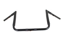 Load image into Gallery viewer, 12 inch Black ChiZeled Z-Bar Handlebar without Indents