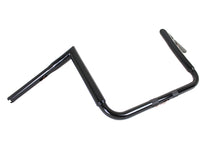 Load image into Gallery viewer, 12 inch Black ChiZeled Z-Bar Handlebar without Indents