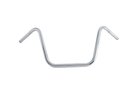 12 inch Ape Hanger Handlebars with Indents Chrome