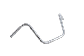 12 inch Ape Hanger Handlebars with Indents Chrome