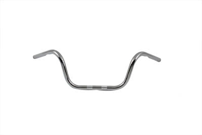 8 inch Ape Hanger Handlebar with Indents Chrome