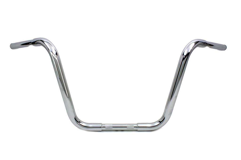 14 inch Buffalo Ape Hanger Handlebar with Indents Chrome