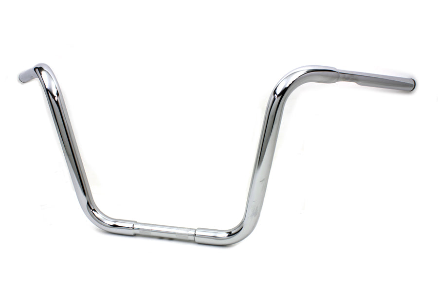 14 inch Buffalo Ape Hanger Handlebar with Indents Chrome