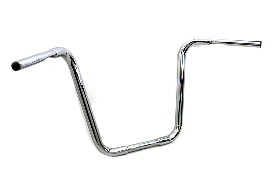 16 inch Buffalo Ape Hanger Handlebar with Indents Chrome