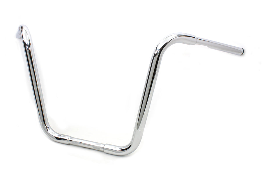 16 inch Buffalo Ape Hanger Handlebar with Indents Chrome