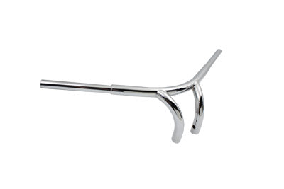 7 inch Curve Riser Bar Handlebar with Indents
