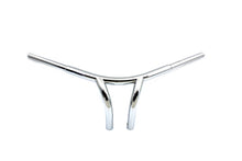 Load image into Gallery viewer, 8-1/2 inch Curved Riser Bar Handlebar with Indents