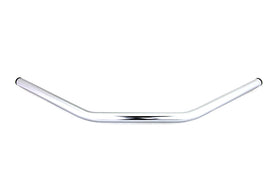 Flat Drag Handlebar without Indents Chrome
