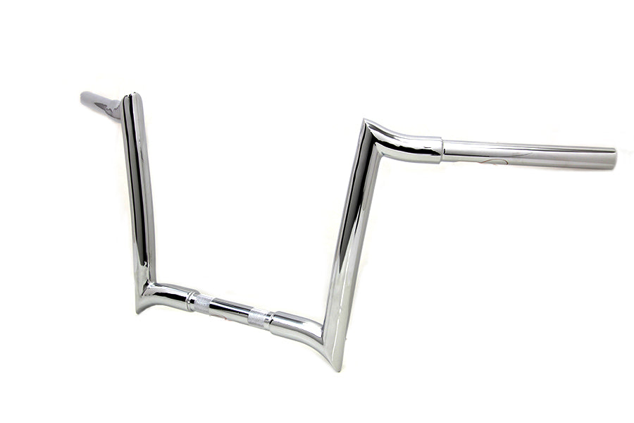 12 inch Ape Handlebar without Indents Chrome