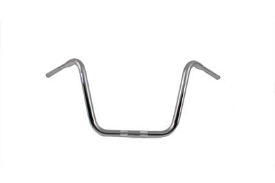 14-1/2 inch Rhino Ape Hanger Handlebar with Indents Chrome