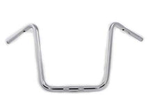 Load image into Gallery viewer, 18 inch Rhino Ape Hanger Handlebar with Indents Chrome
