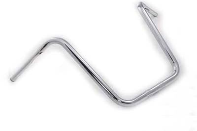 18 inch Rhino Ape Hanger Handlebar with Indents Chrome