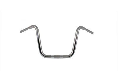12-1/2 inch Rhino Ape Hanger Handlebar with Indents Chrome