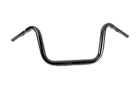 10 inch Mini Ape Hanger Handlebar with Indents Black