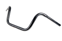 Load image into Gallery viewer, 10 inch Mini Ape Hanger Handlebar with Indents Black