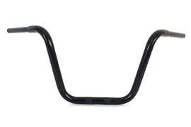 12-1/2 inch Rhino Ape Hanger Handlebar with Indents Black