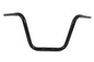 12-1/2 inch Rhino Ape Hanger Handlebar with Indents Black