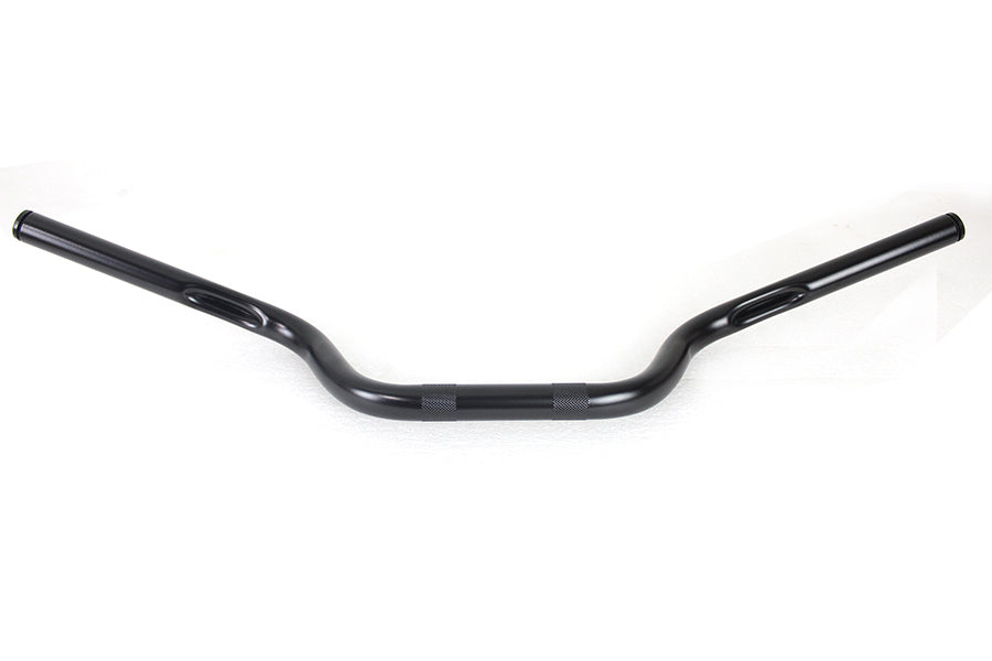 1 inch Super Bar Handlebar with Indents Black